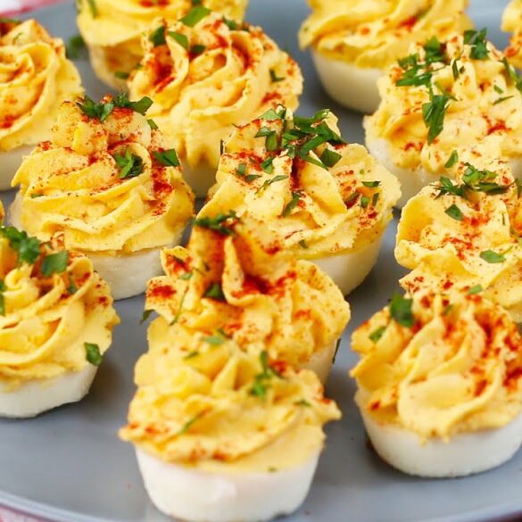 Creative Cooking Deviled Egg Cupcakes Recipe Ceejay Home